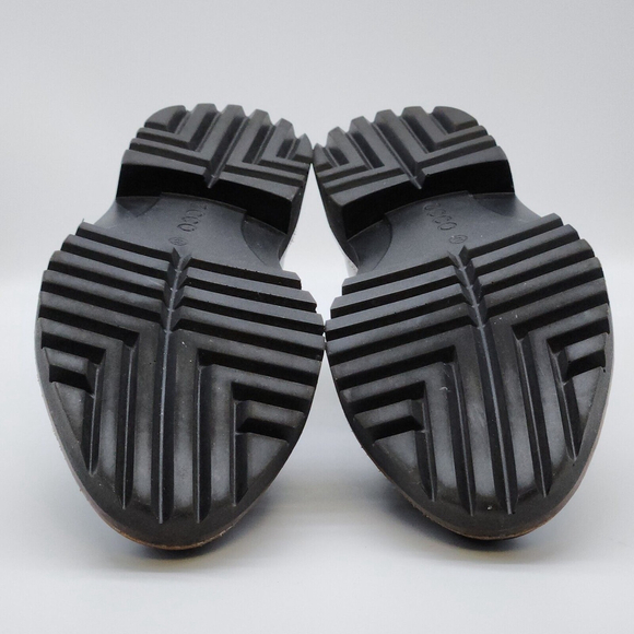 Ecco Black Leather Loafers - Picture 8 of 13